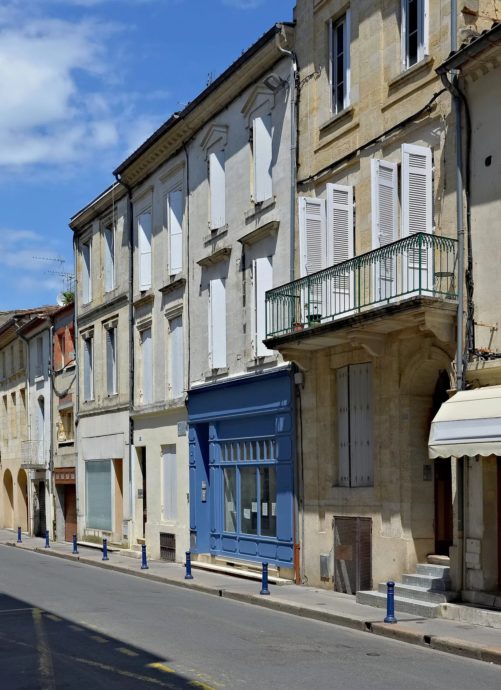Immeubles de la rue Clément-Thomas, à Libourne