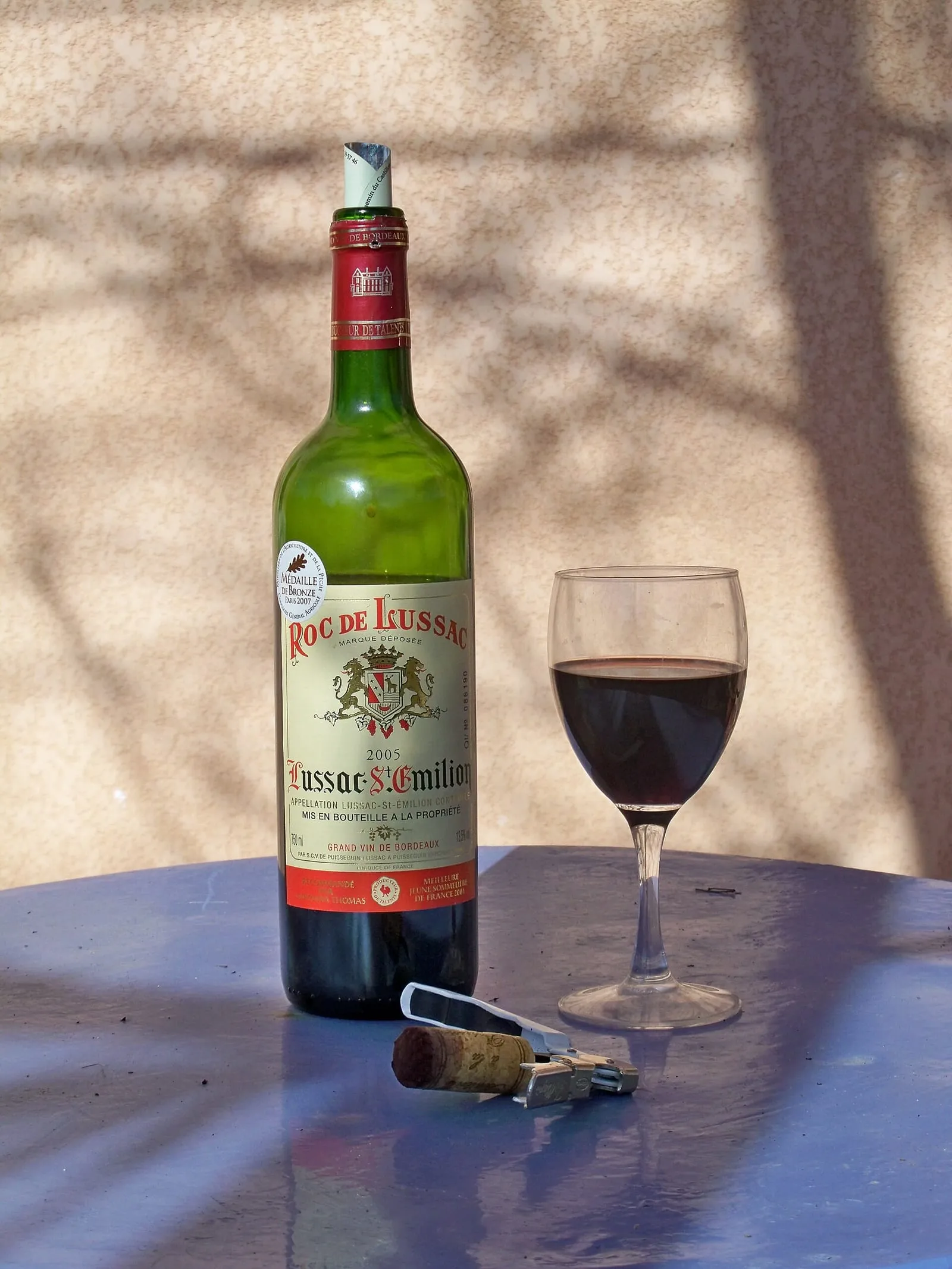 Les vignes de l'appellation Lussac-Saint-Émilion