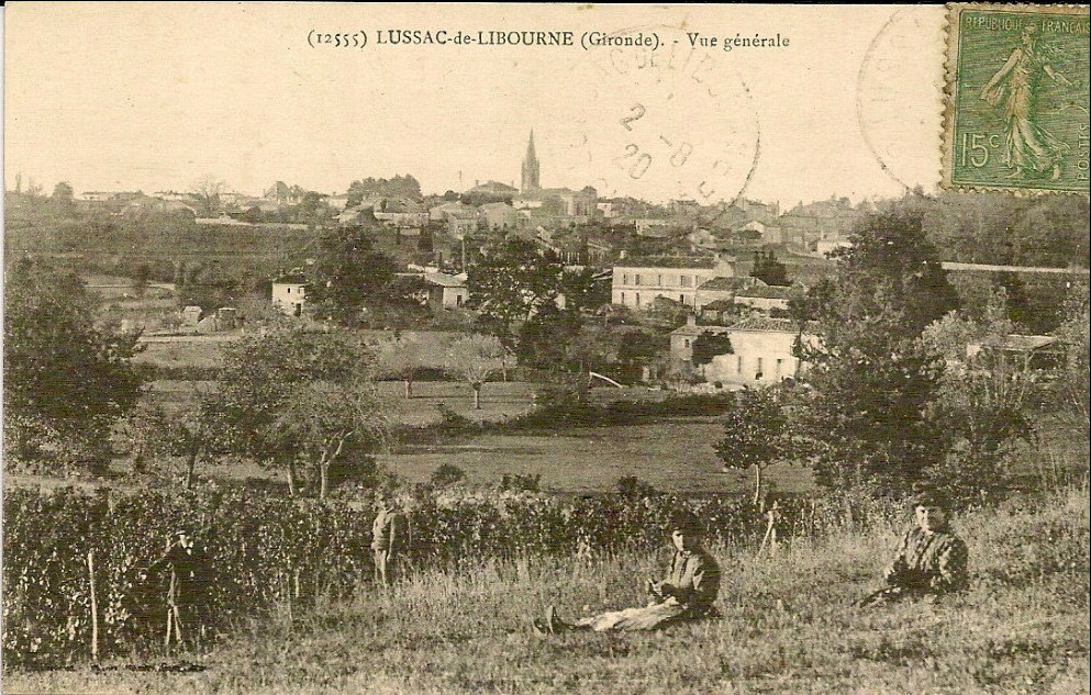 Lussac, vue générale